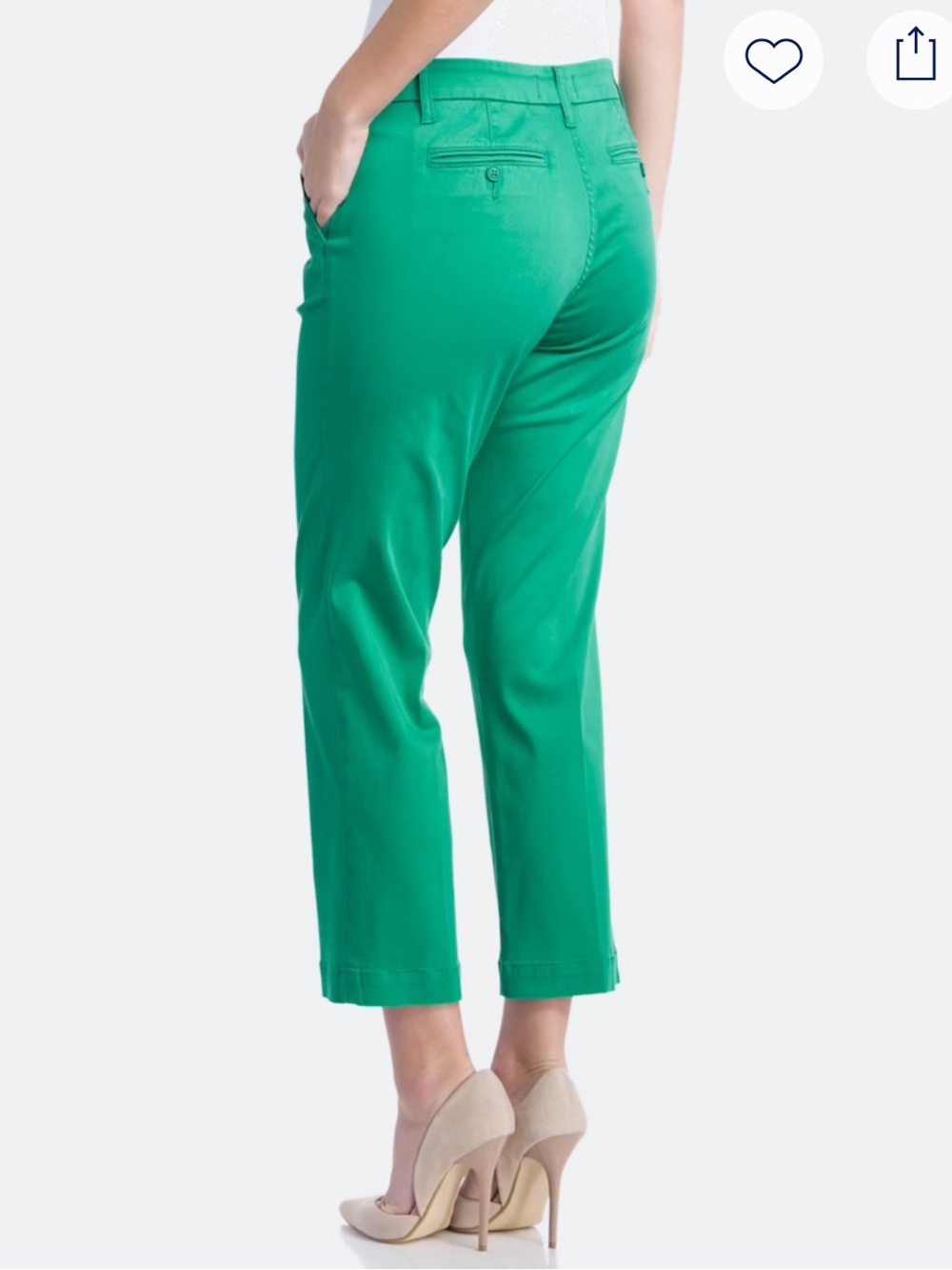 LILA RYAN Straight Leg Cropped Pants, GUC, Size 6